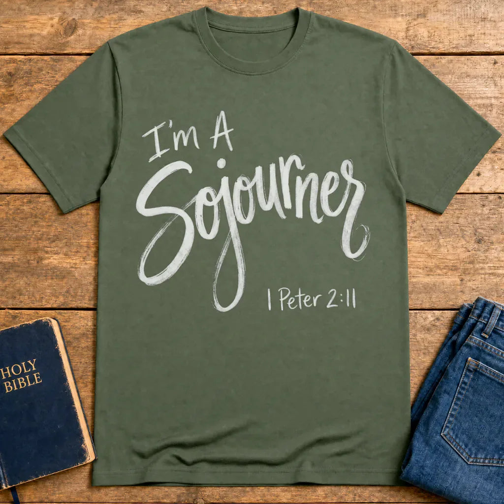I'm a Sojourner T-Shirt - Military Green