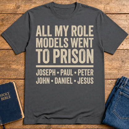 Role Model Rebels T-Shirt - Charcoal