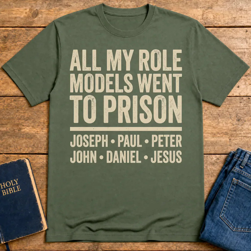 Role Model Rebels T-Shirt - Military Green