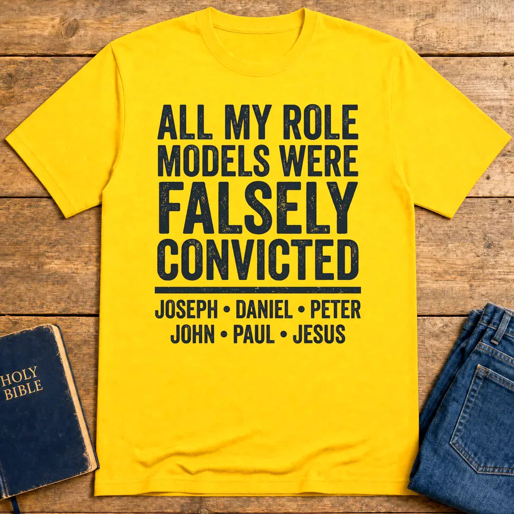 Falsely Convicted Role Models T-Shirt - Daisy