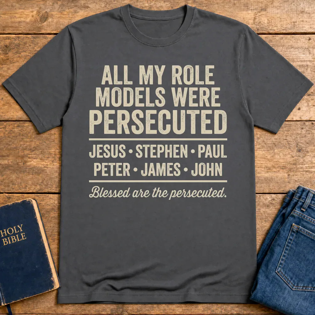 Persecuted Role Models T-Shirt - Charcoal