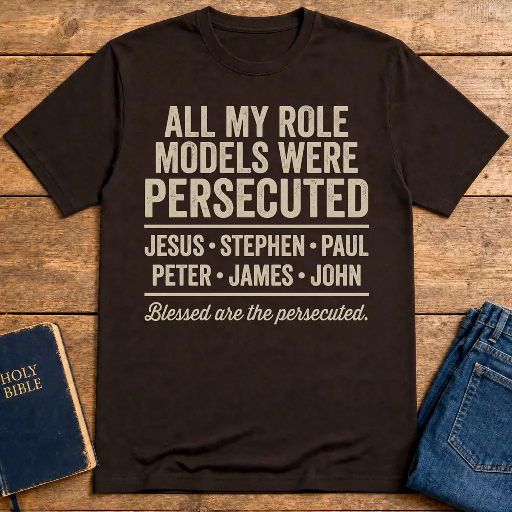 Persecuted Role Models T-Shirt - Dark Chocolate