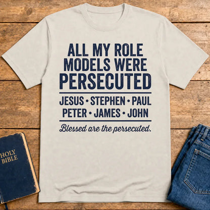 Persecuted Role Models T-Shirt - Ice Grey