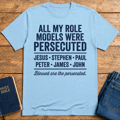 Persecuted Role Models T-Shirt - Light Blue