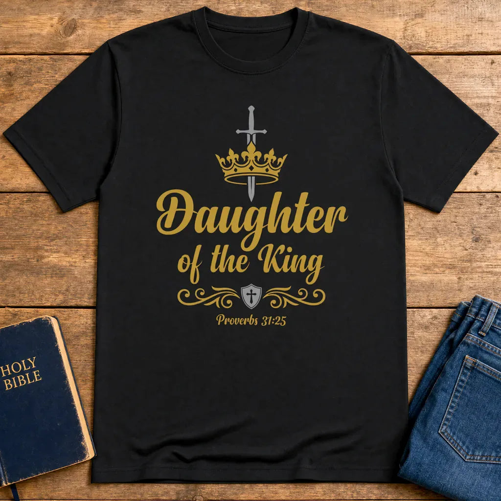 Daughter of the King T-Shirt - Black