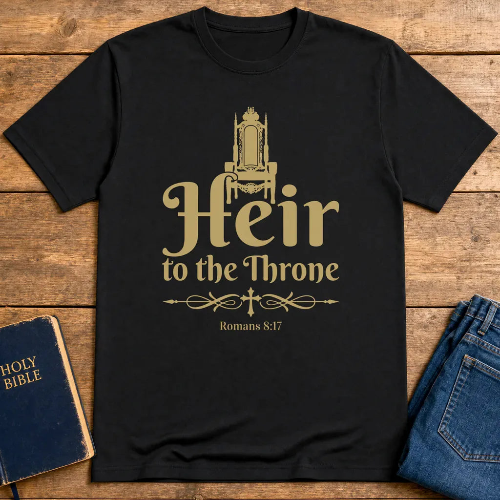 Heir to the Throne T-Shirt - Black