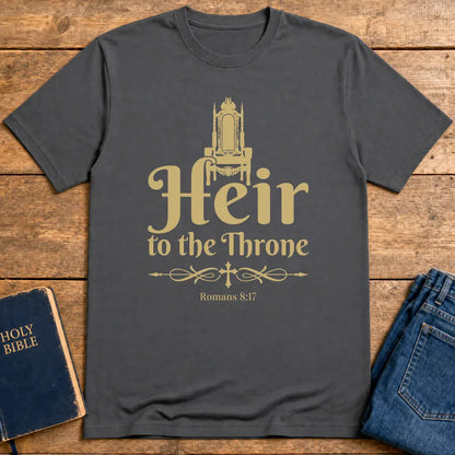 Heir to the Throne T-Shirt - Charcoal