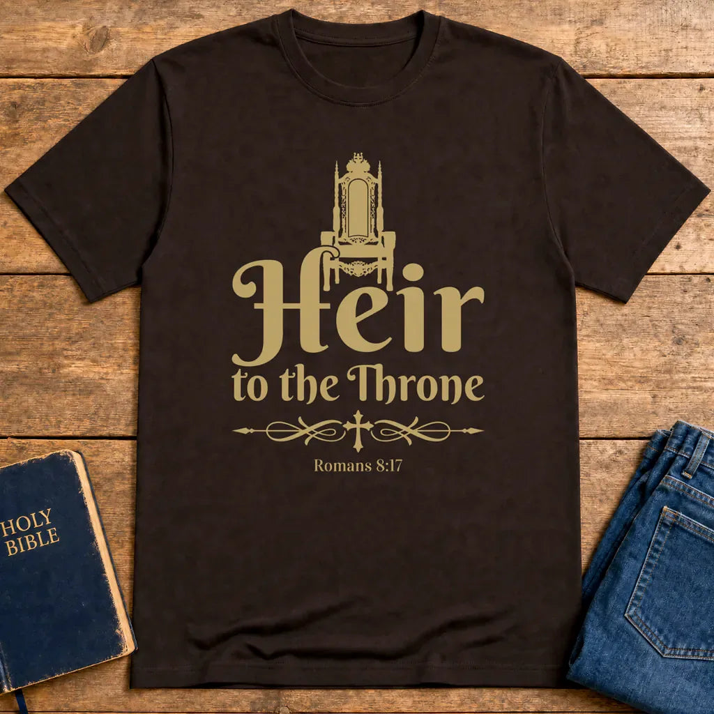 Heir to the Throne T-Shirt - Dark Chocolate