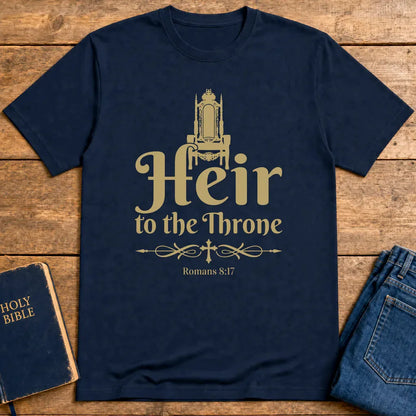 Heir to the Throne T-Shirt - Navy