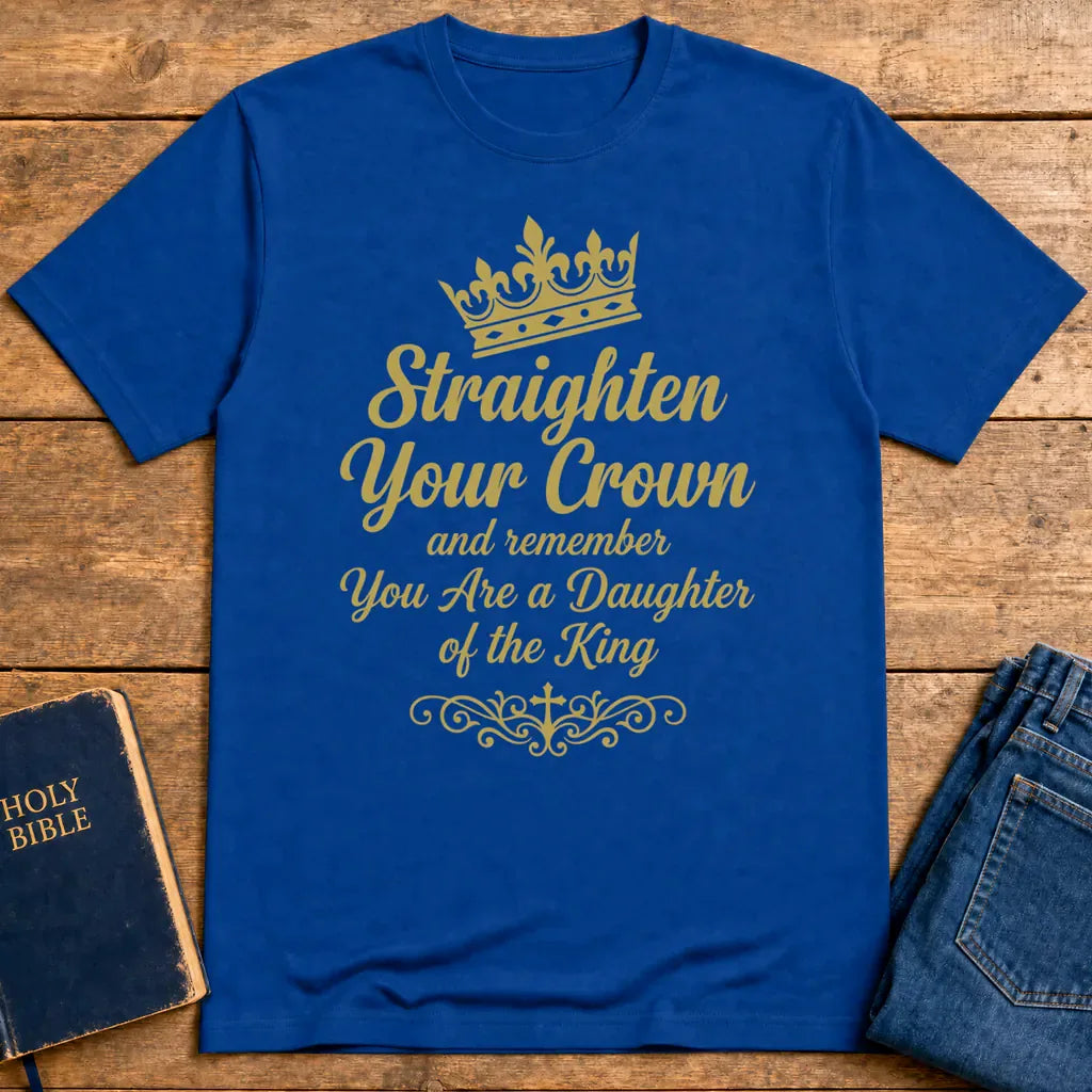 Daughter of the King Crown T-Shirt - Royal