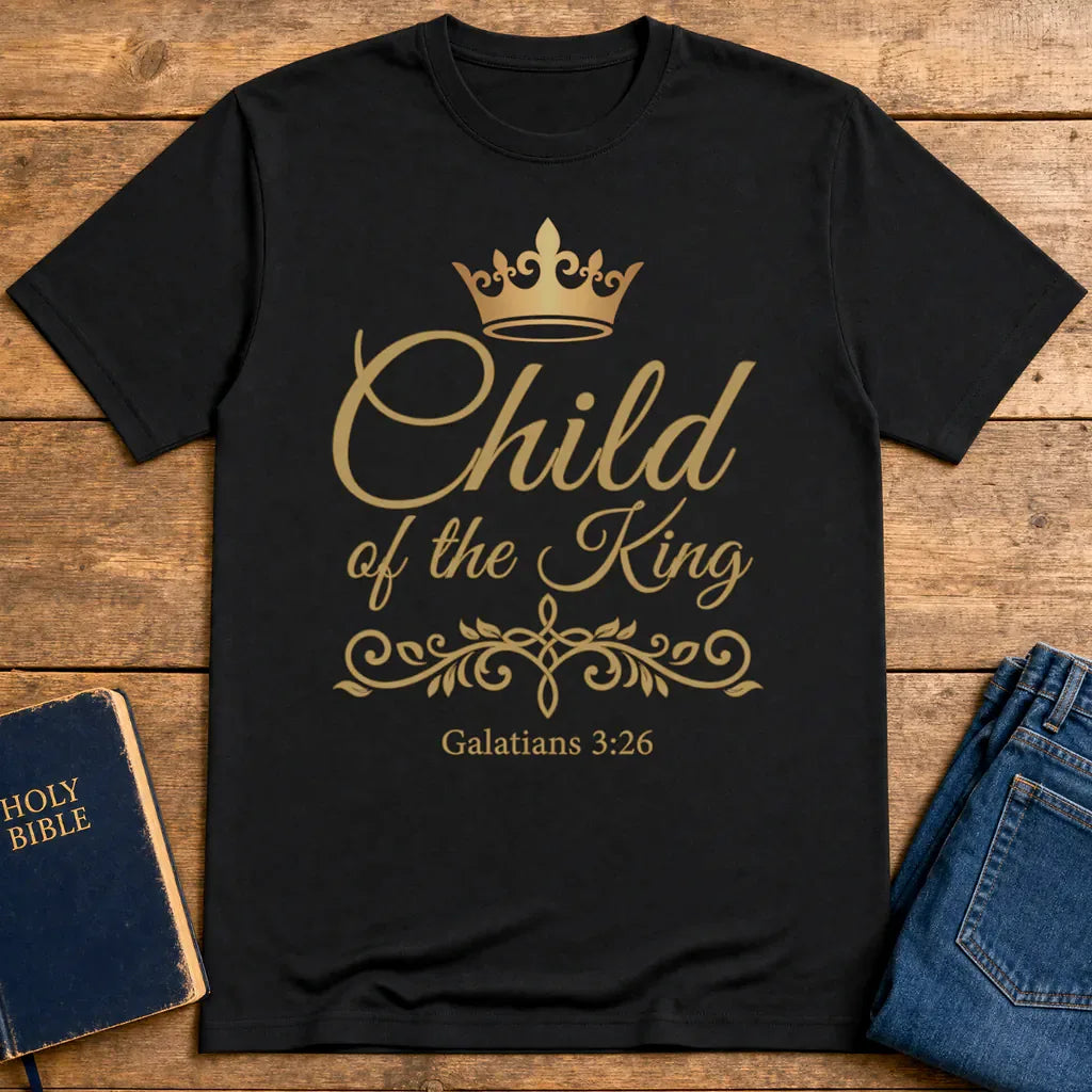 Child of the King T-Shirt - Black