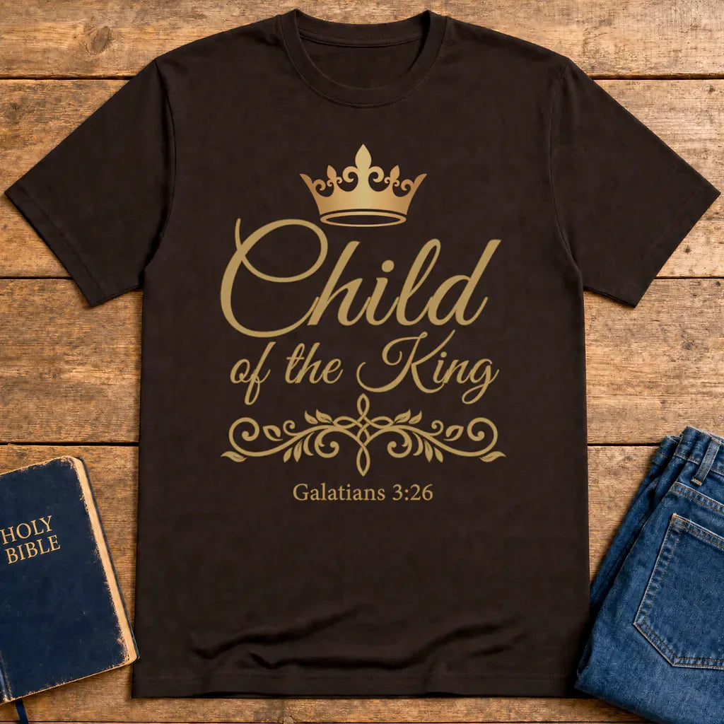Child of the King T-Shirt - Dark Chocolate