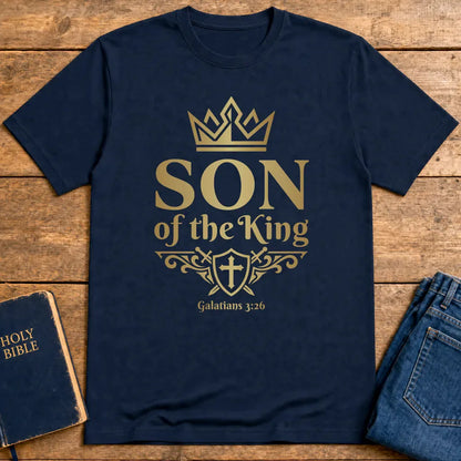 Son of the King Scripture T-Shirt - Navy