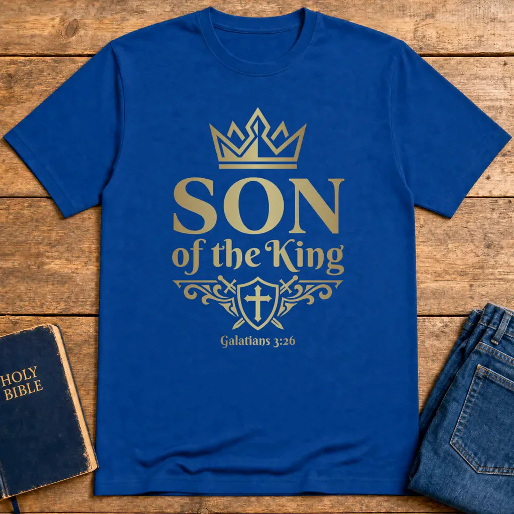 Son of the King Scripture T-Shirt - Royal