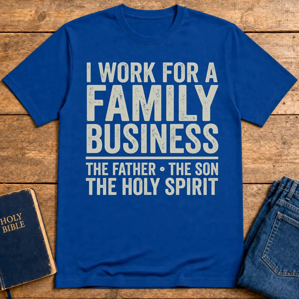 Family Business Trinity T-Shirt - Royal