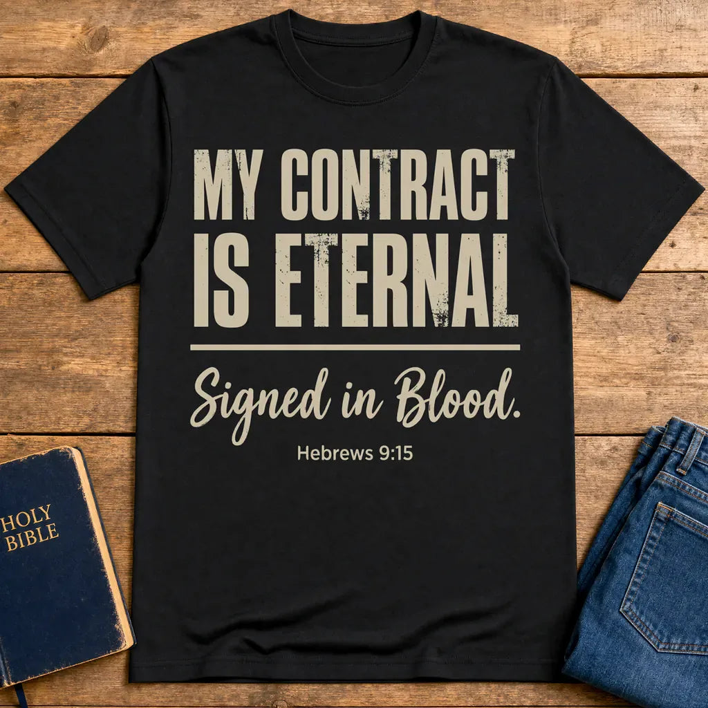 My Contract Is Eternal T-Shirt - Black