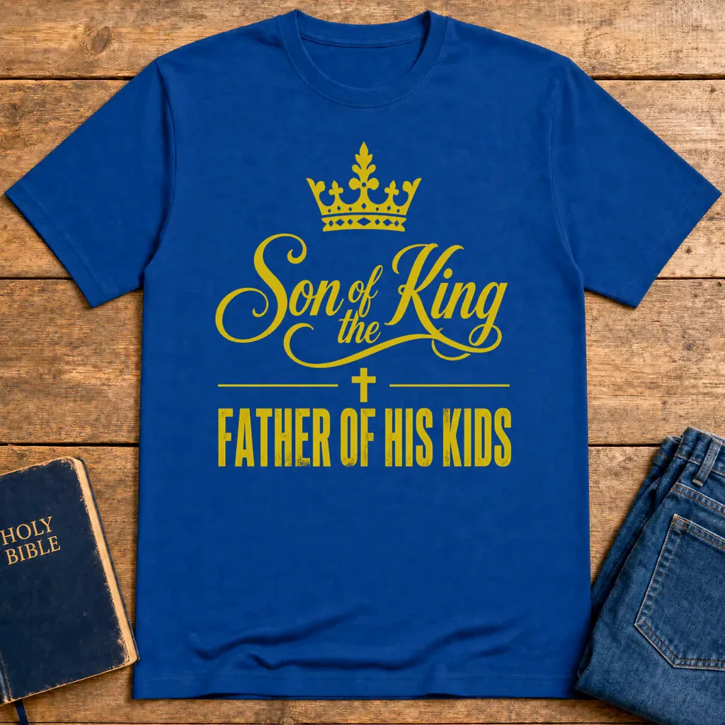 Son of the King Dad Pride T-Shirt - Royal