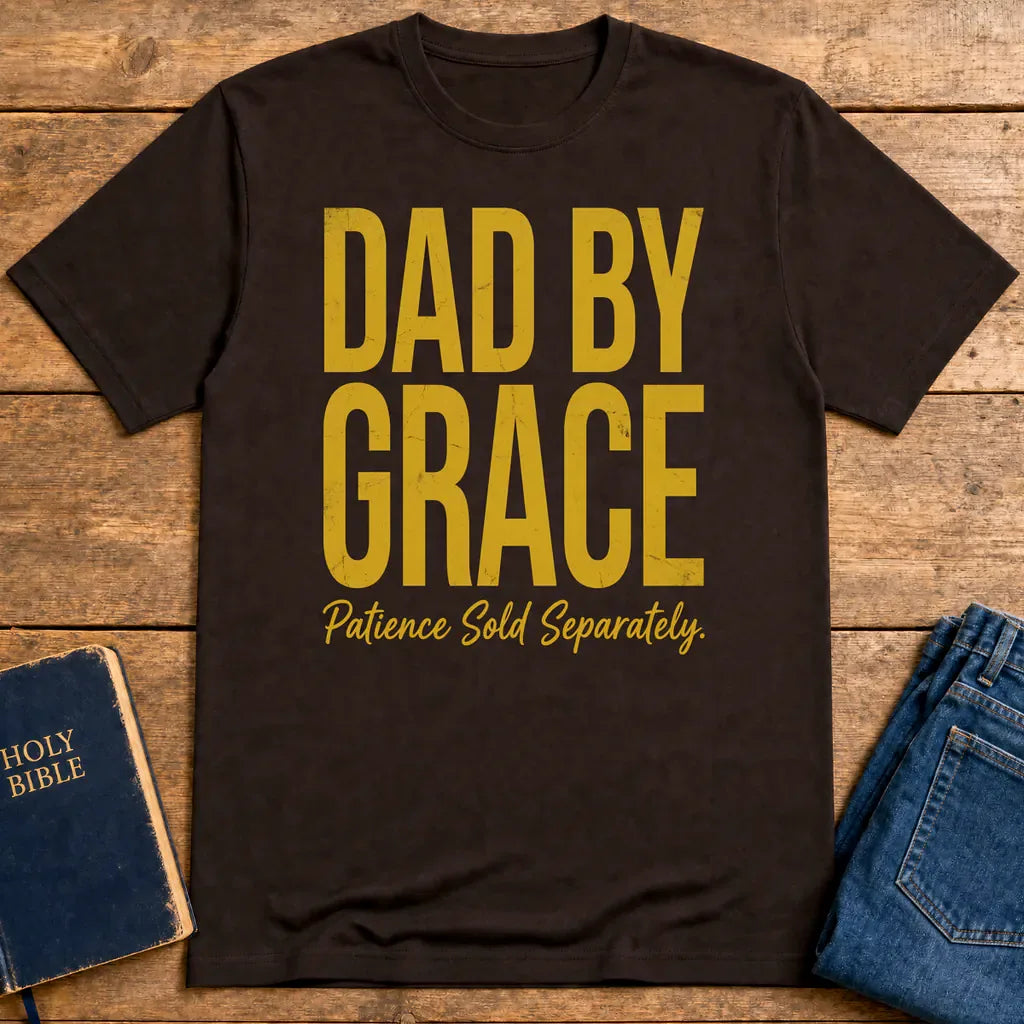 Dad by Grace T-Shirt - Dark Chocolate