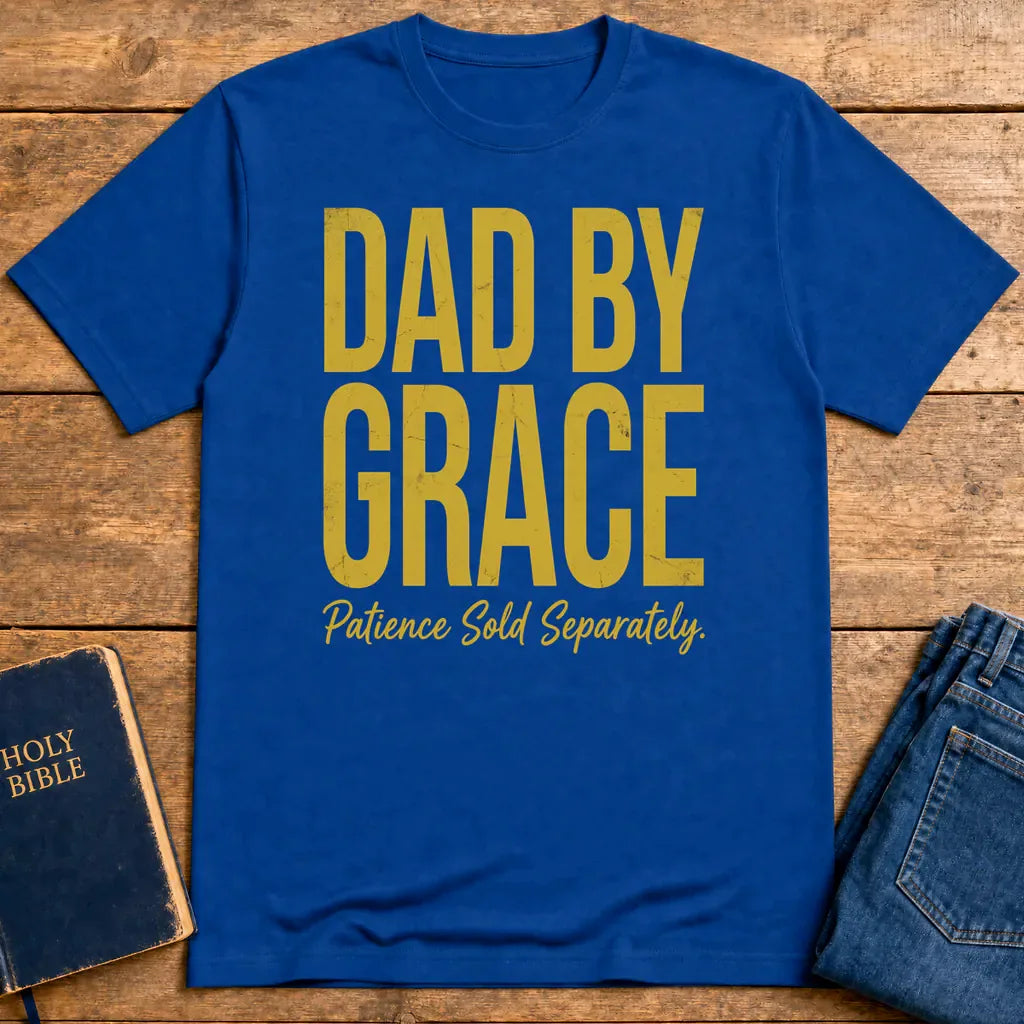 Dad by Grace T-Shirt - Royal