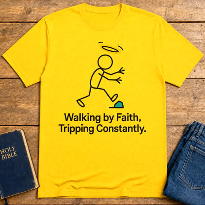 Walk by Faith T-Shirt - Daisy