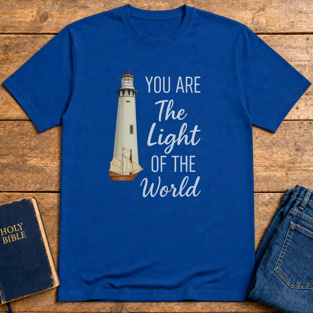 You Are the Light of the World T-Shirt - Royal