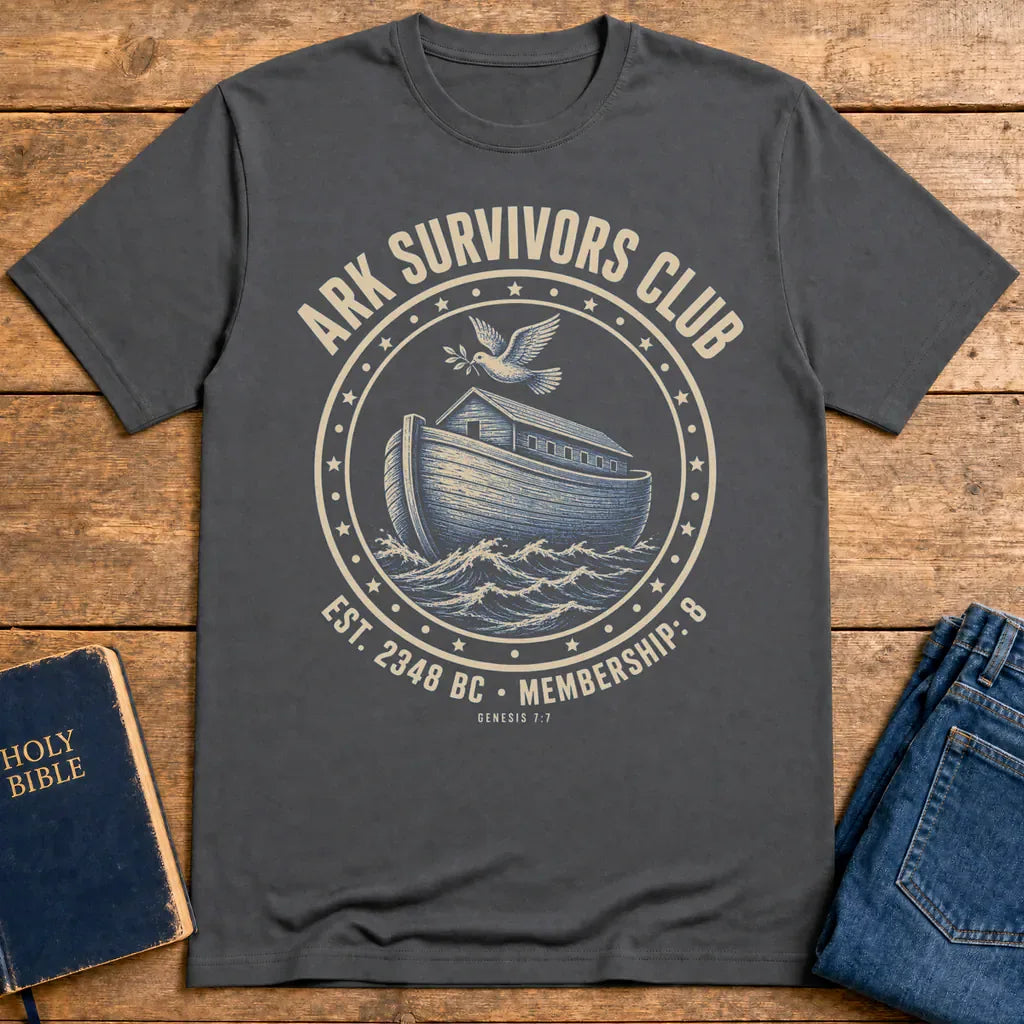 Ark Survivors Club T-Shirt - Charcoal