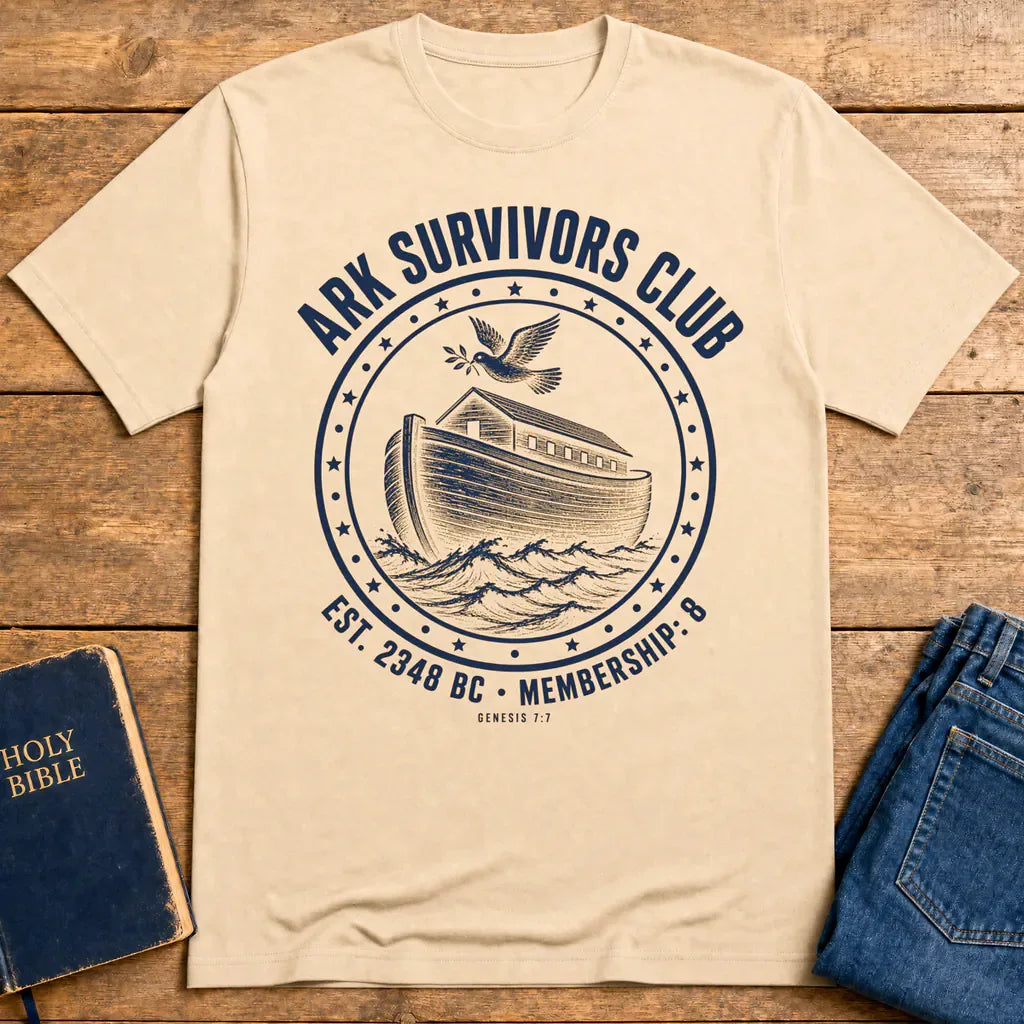 Ark Survivors Club T-Shirt - Natural