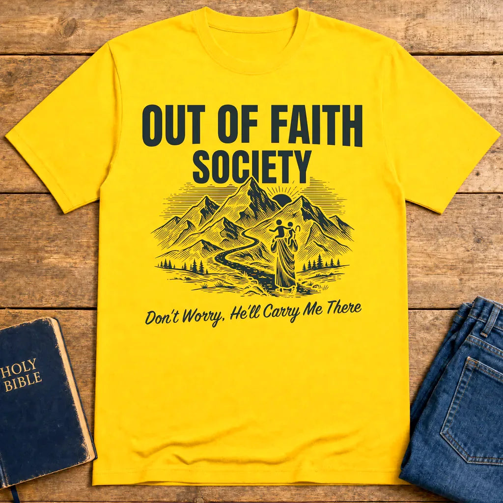 Out of Faith Society T-Shirt - Daisy