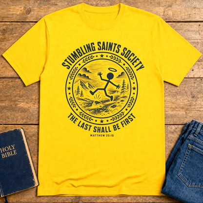 Stumbling Saints Society T-Shirt - Daisy