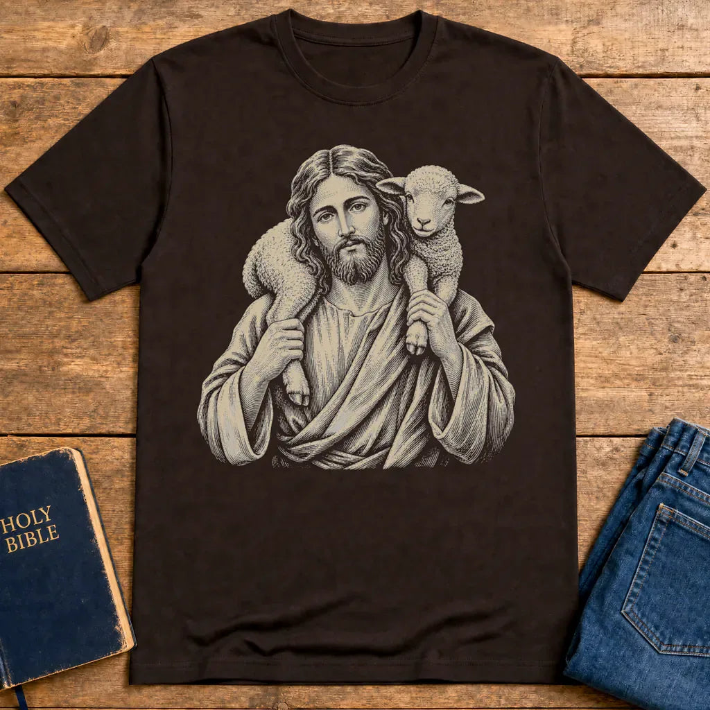 Good Shepherd Comfort T-Shirt - Dark Chocolate