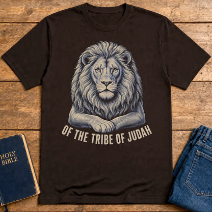 Lion of the Tribe of Judah T-Shirt - Dark Chocolate