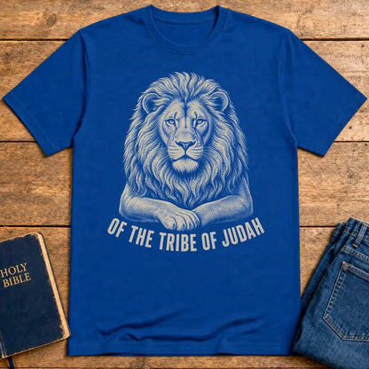 Lion of the Tribe of Judah T-Shirt - Royal