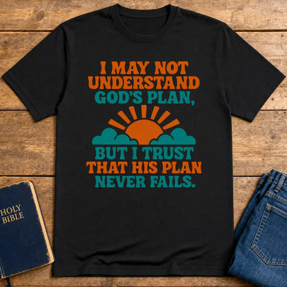 God’s Unfailing Plan T-Shirt - Black