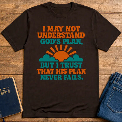 God’s Unfailing Plan T-Shirt - Dark Chocolate