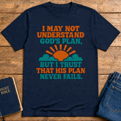 God’s Unfailing Plan T-Shirt - Navy