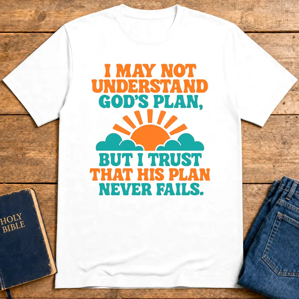 God’s Unfailing Plan T-Shirt - White