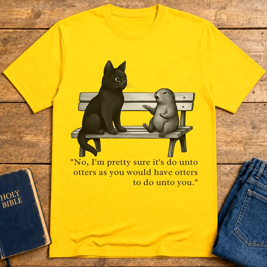 Do Unto Otters Humor T-Shirt - Daisy