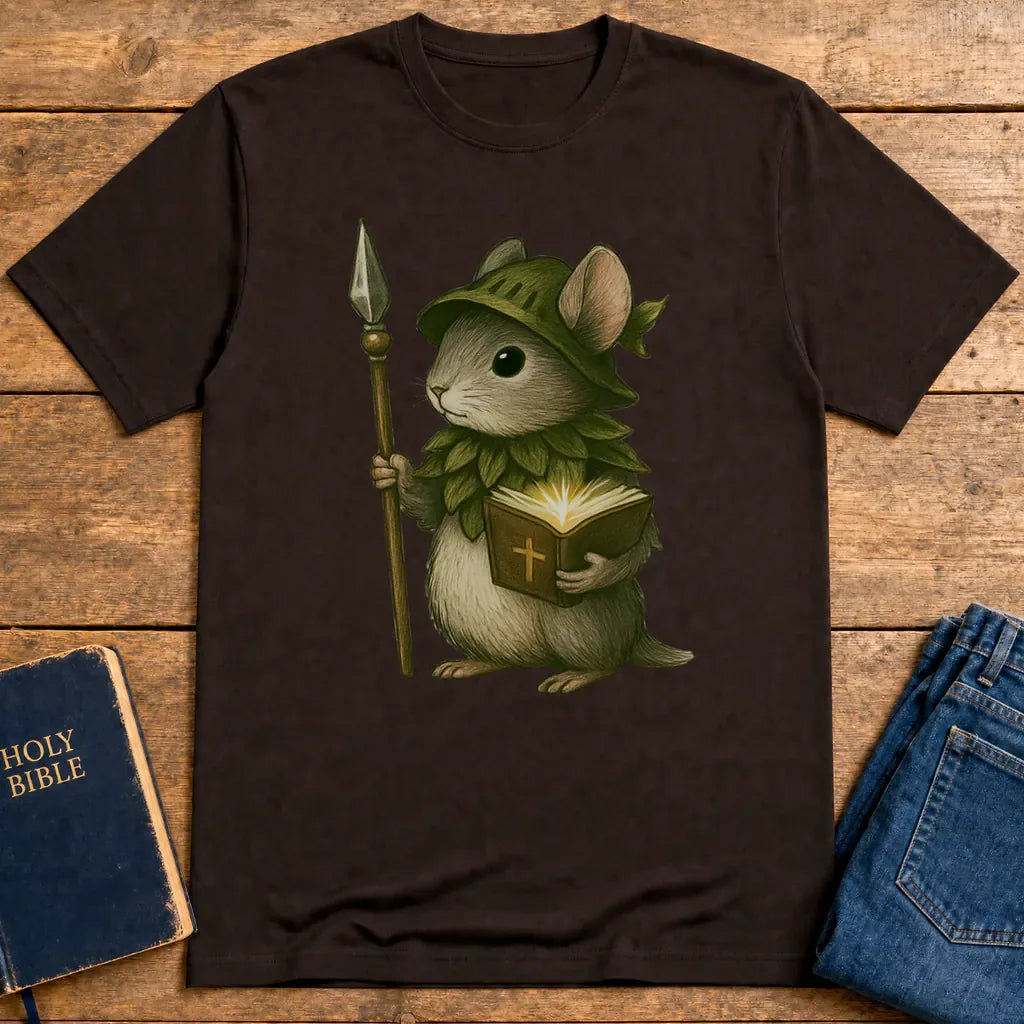 Brave Little Faith Warrior T-Shirt - Dark Chocolate