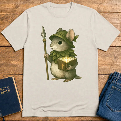 Brave Little Faith Warrior T-Shirt - Ice Grey