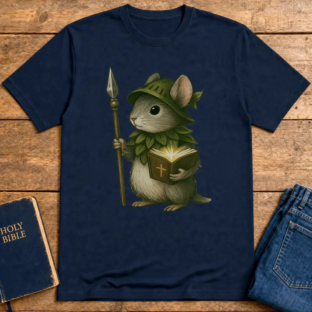 Brave Little Faith Warrior T-Shirt - Navy