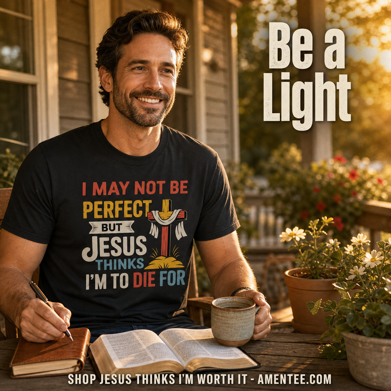 Jesus Thinks I'm Worth It T-Shirt_contextual