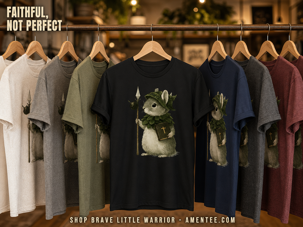 Brave Little Warrior T-Shirt_boutique_rack
