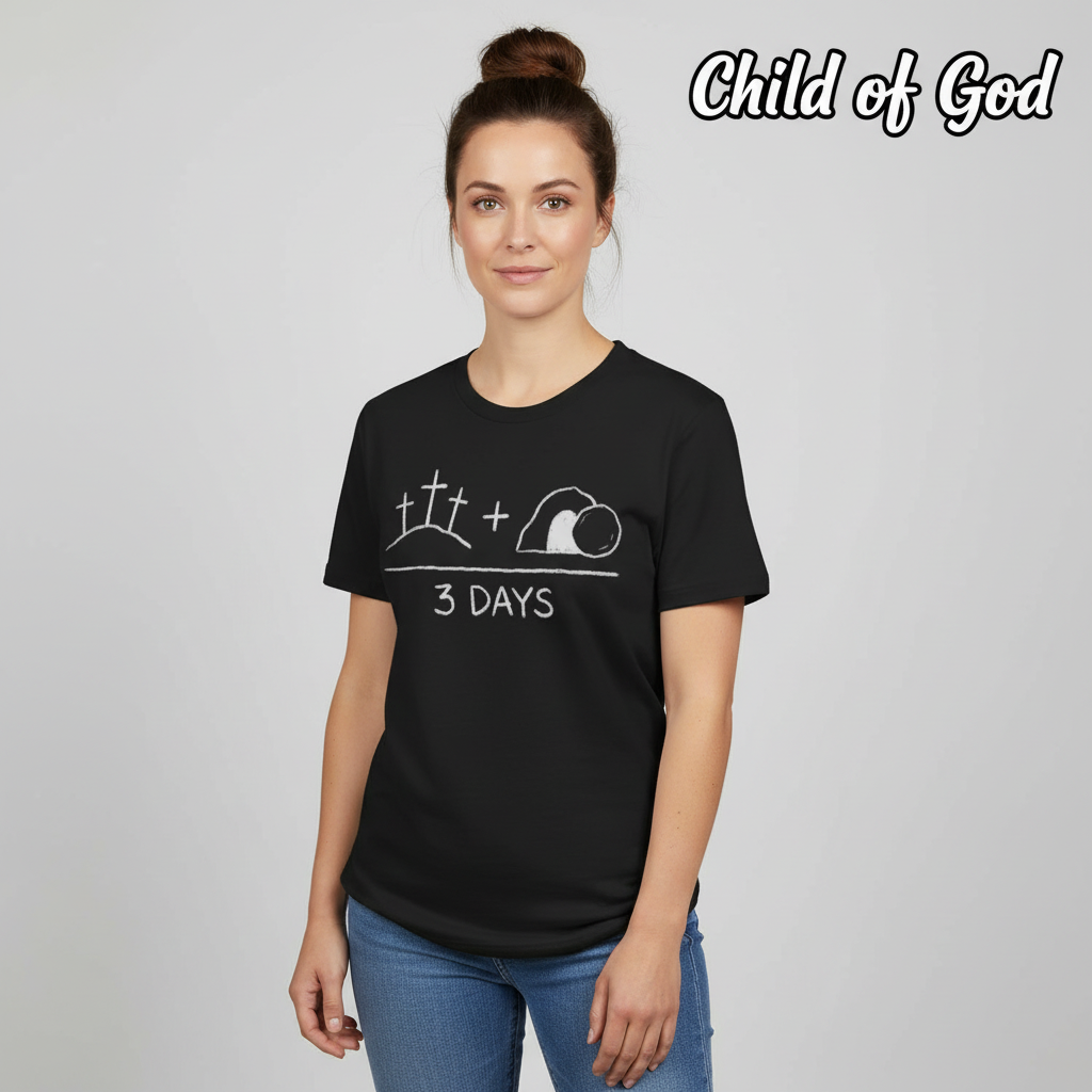 3 Days Resurrection T-Shirt__hero