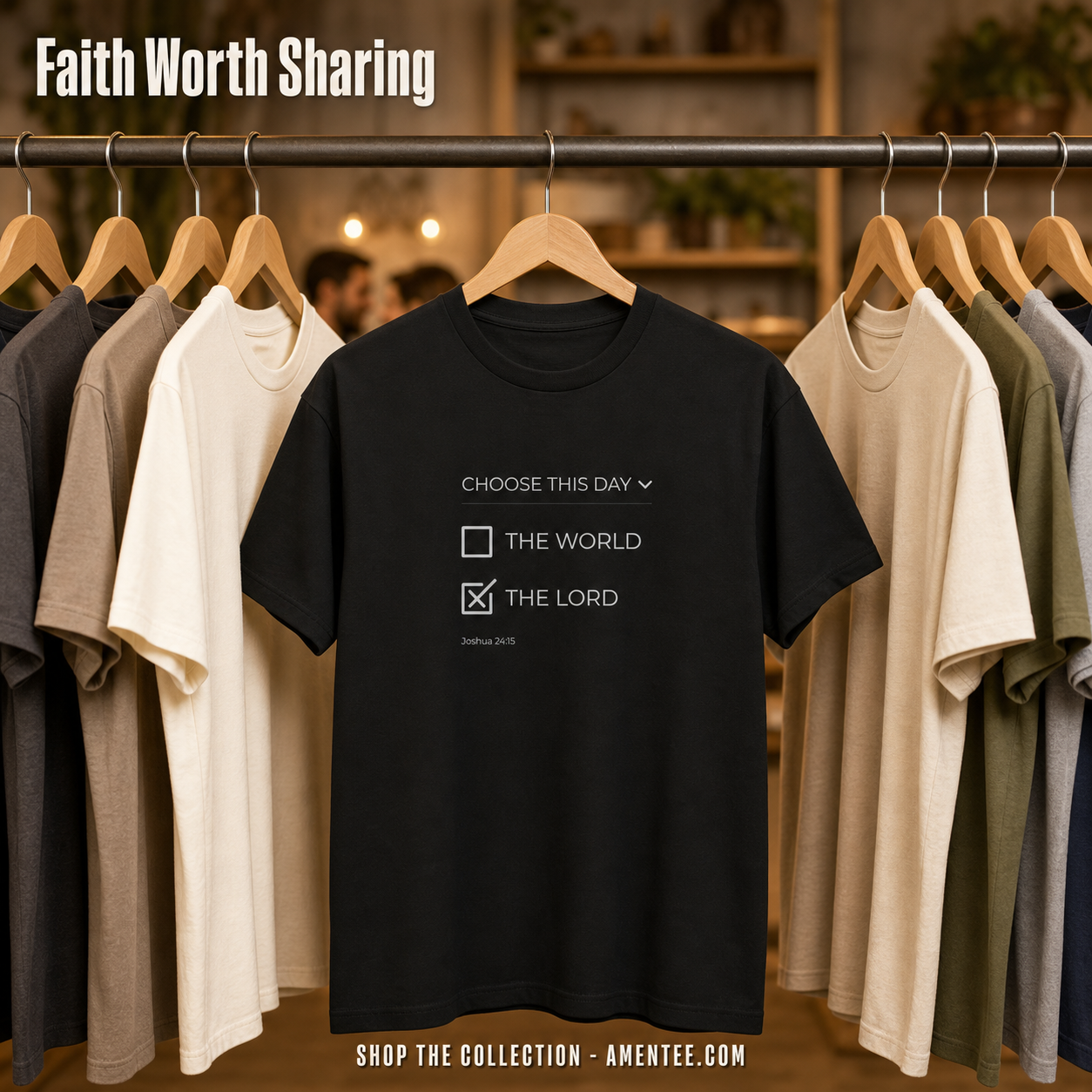 Choose The Lord T-Shirt_boutique_rack