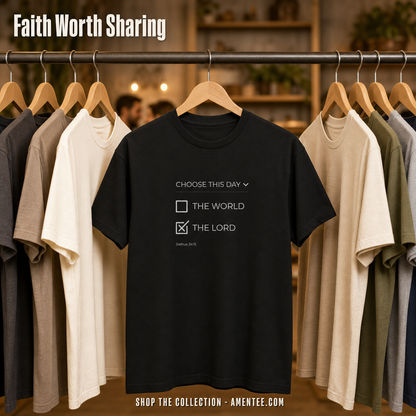 Choose The Lord T-Shirt_boutique_rack