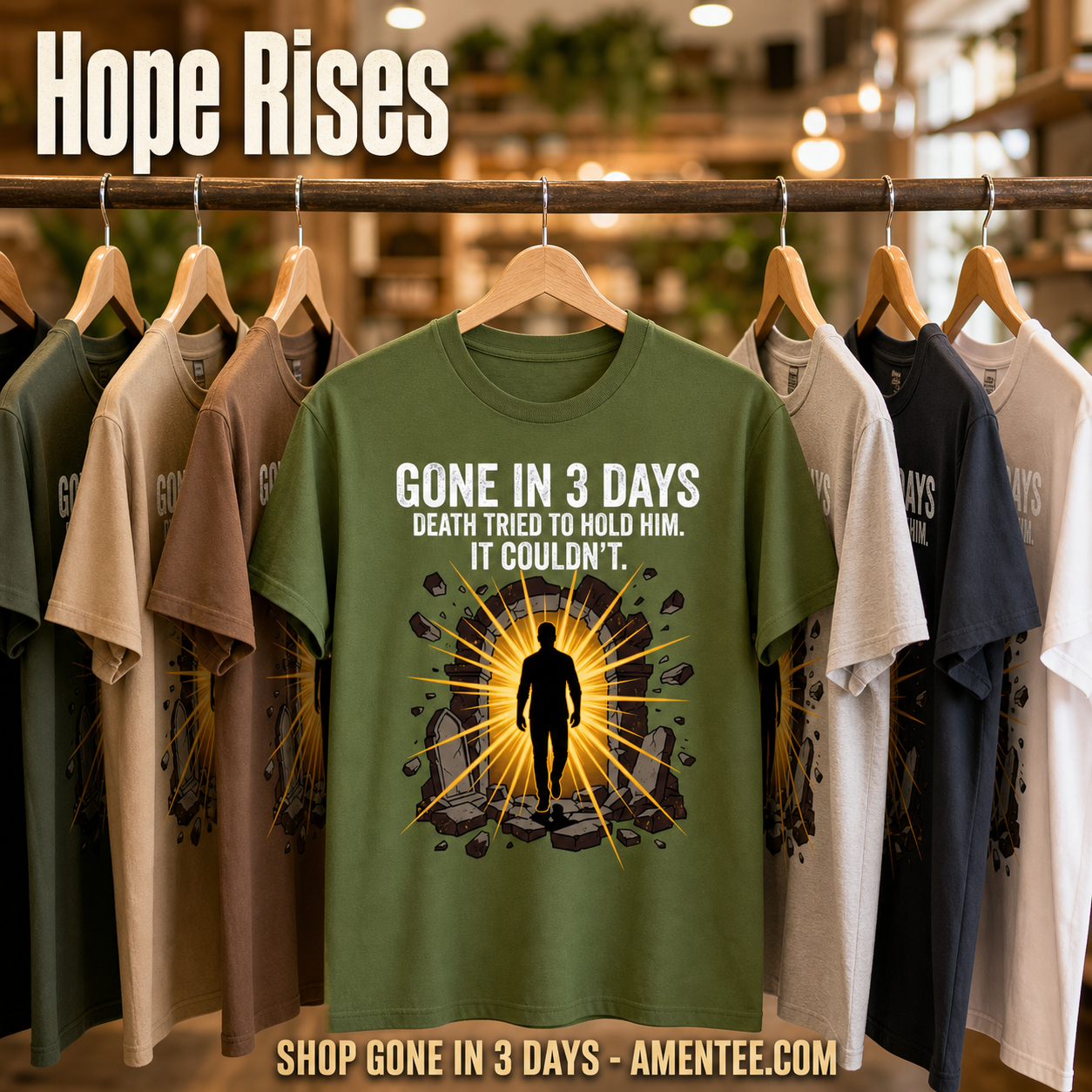 Gone In 3 Days T-Shirt_boutique_rack