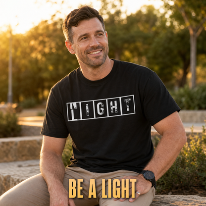 Walk By Faith Not By Night T-Shirt_ls_golden