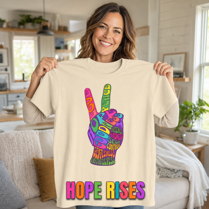 Fruit of the Spirit Peace Sign T-Shirt_ugc_holdup