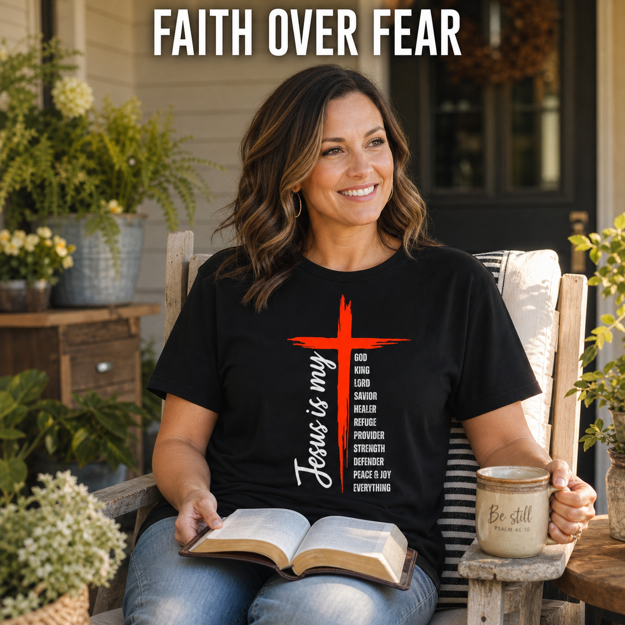 Jesus Is My Everything T-Shirt_ls_prop