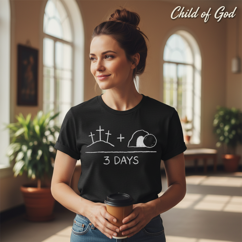 3 Days Resurrection T-Shirt__lifestyle